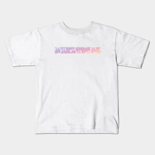 BTS Gradient Stripe Kids T-Shirt